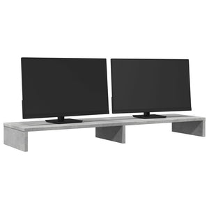 Monitorständer Betongrau 100 cm