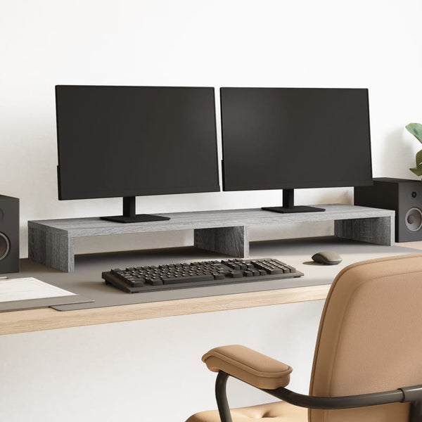 Monitorständer Grau Sonoma 100 cm