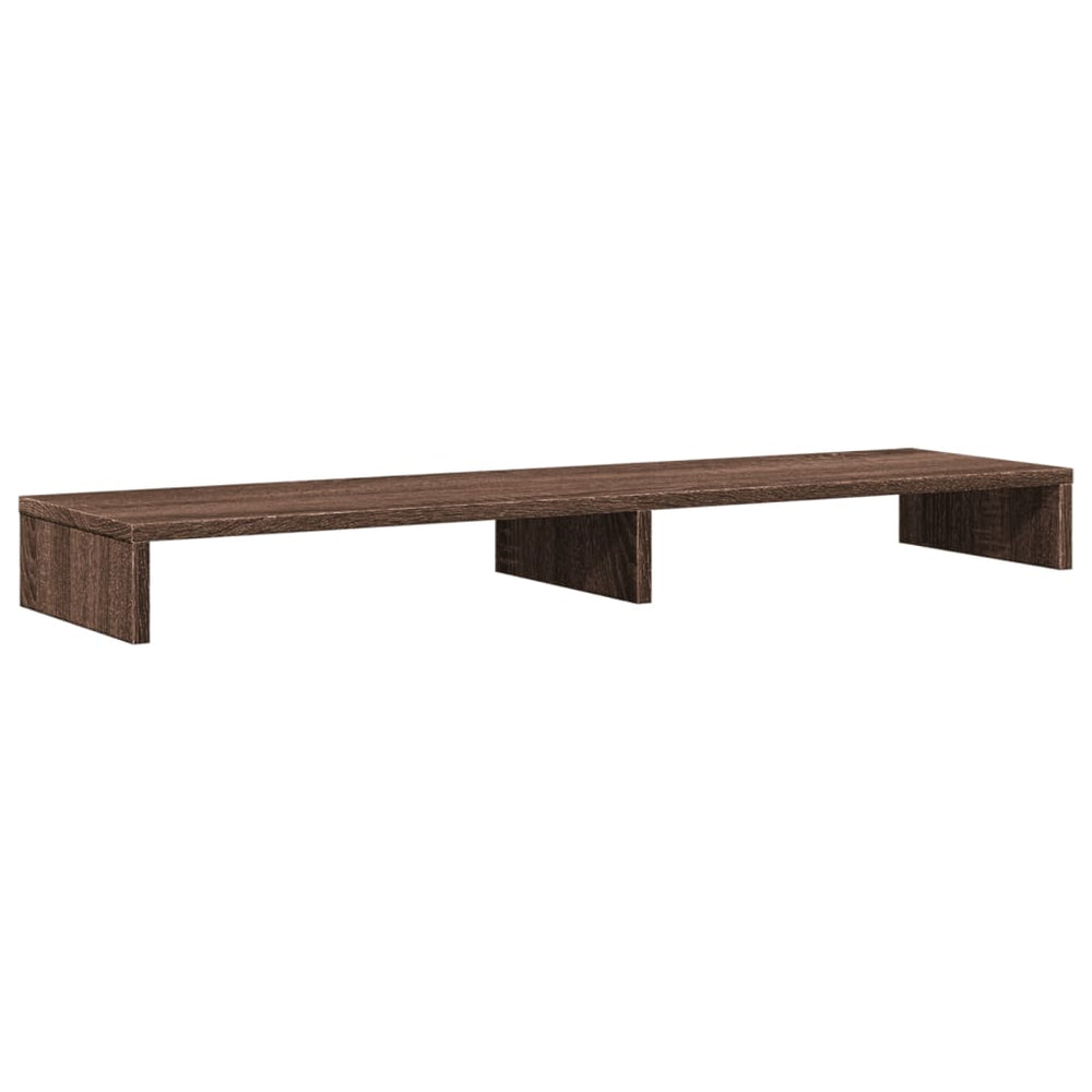 Monitorständer Braun Eiche 100 cm