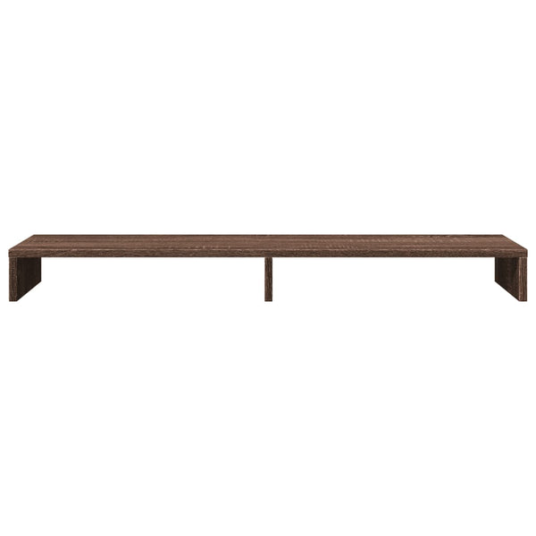 Monitorständer Braun Eiche 100 cm