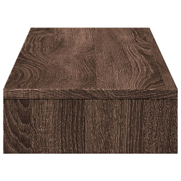 Monitorständer Braun Eiche 100 cm