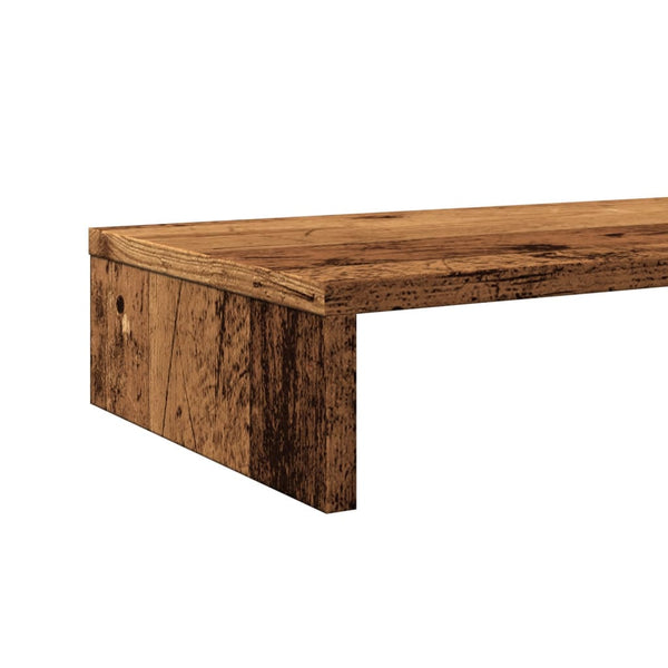 Monitorständer Altholz-Optik 100 cm