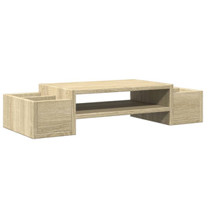 Monitorständer Sonoma Eiche mit Stauraum