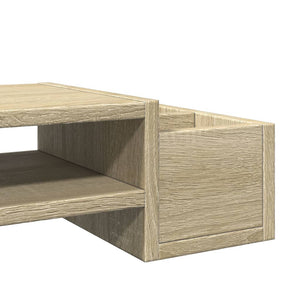 Monitorständer Sonoma Eiche mit Stauraum