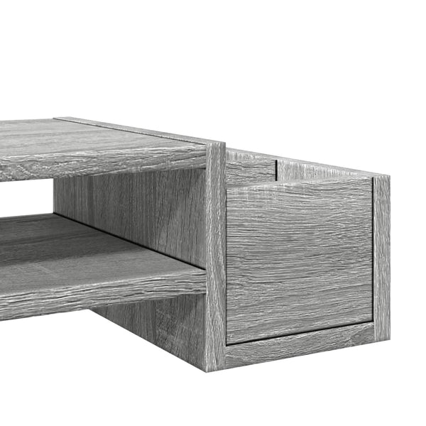 Monitorständer Grau Sonoma mit Stauraum