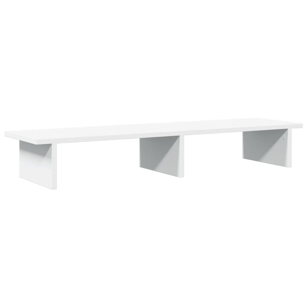 Monitorständer Weiß 100 cm