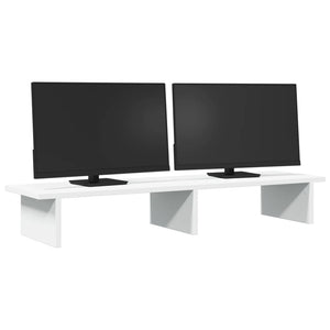 Monitorständer Weiß 100 cm