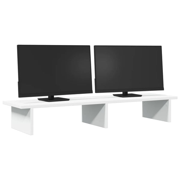 Monitorständer Weiß 100 cm