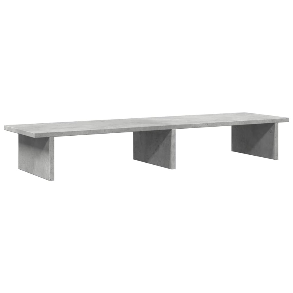 Betongrauer Monitorständer 100 cm
