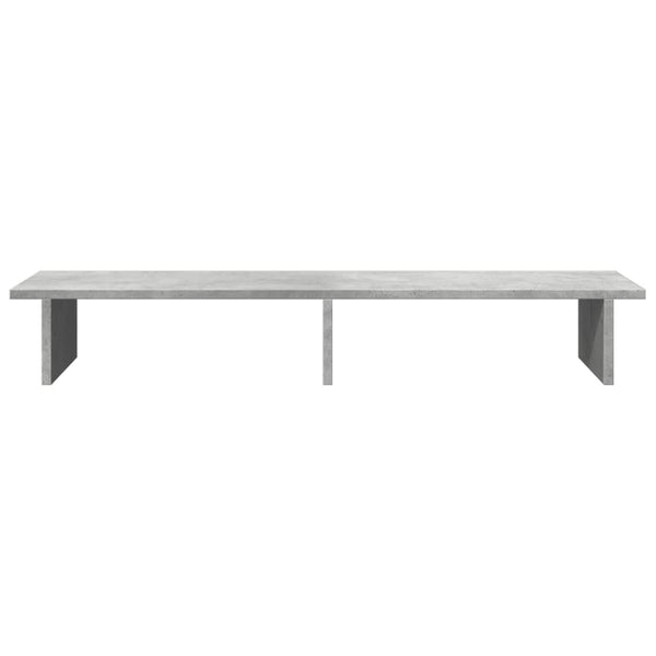 Betongrauer Monitorständer 100 cm