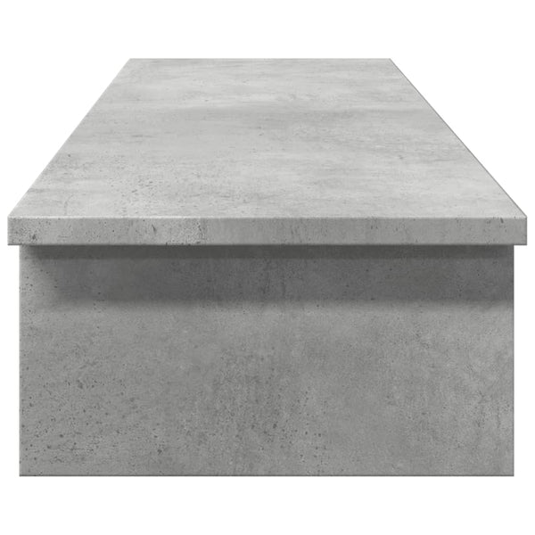 Betongrauer Monitorständer 100 cm