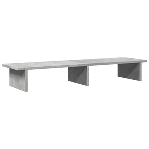 Betongrauer Monitorständer 100 cm