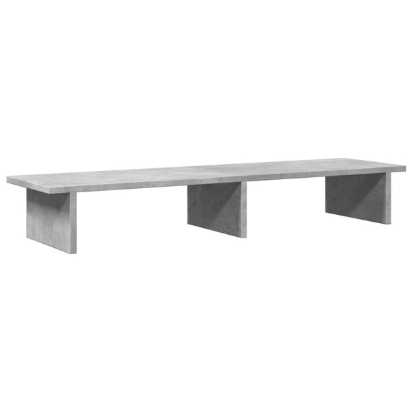 Betongrauer Monitorständer 100 cm