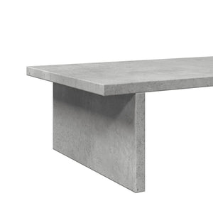 Betongrauer Monitorständer 100 cm