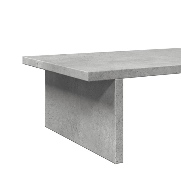 Betongrauer Monitorständer 100 cm