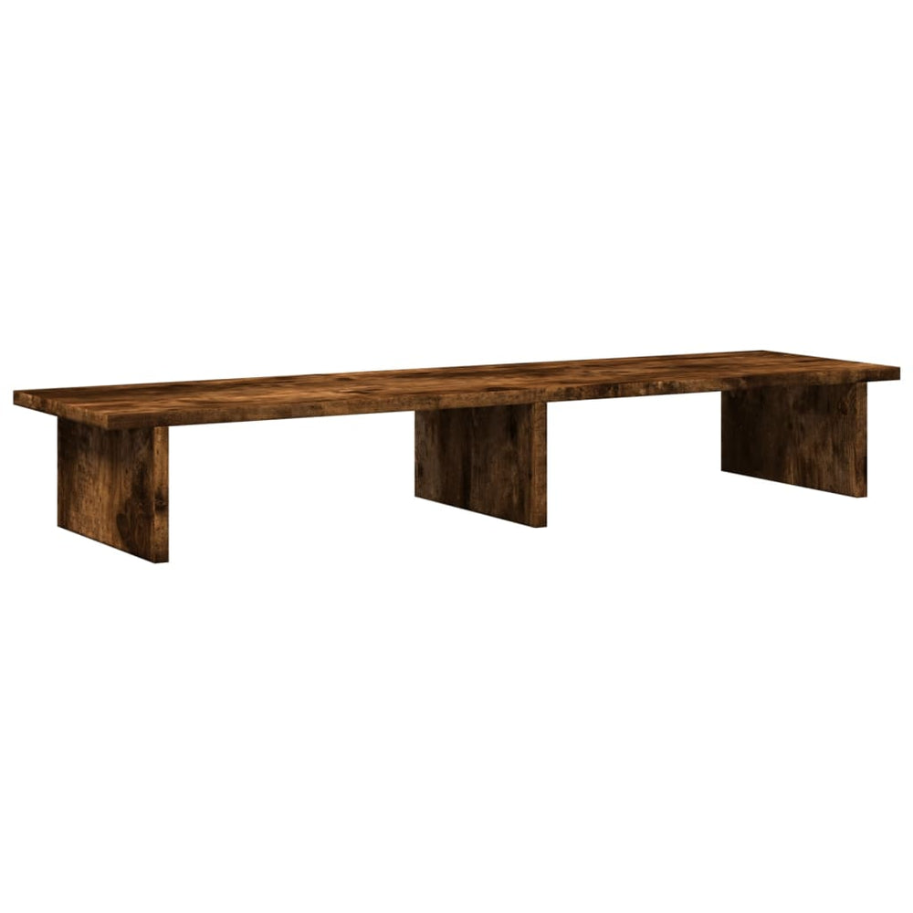 Monitorständer Räuchereiche 100 cm