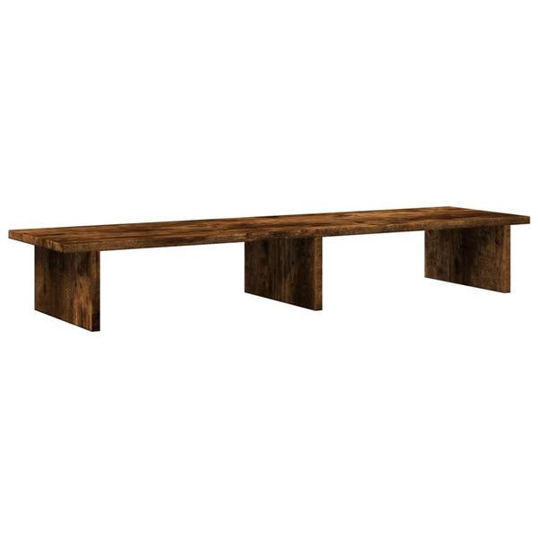 Monitorständer Räuchereiche 100 cm