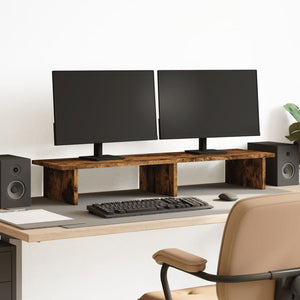 Monitorständer Räuchereiche 100 cm