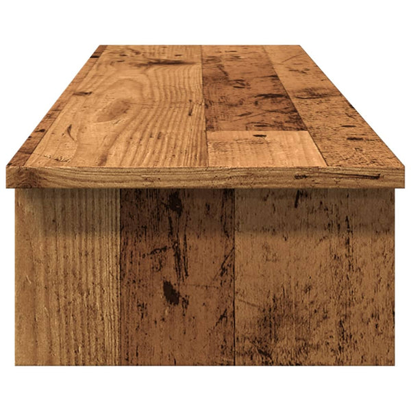 Monitorständer Altholz-Optik 100 cm