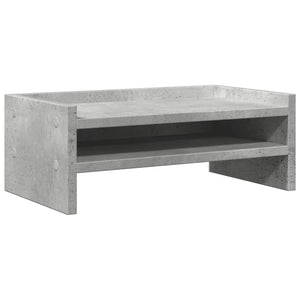 Monitorständer Betongrau 42x24x16 cm