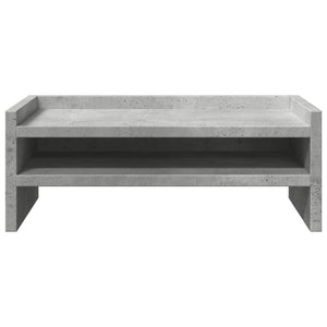 Monitorständer Betongrau 42x24x16 cm