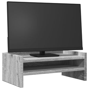 Monitorständer Grau Sonoma 42x24x16 cm