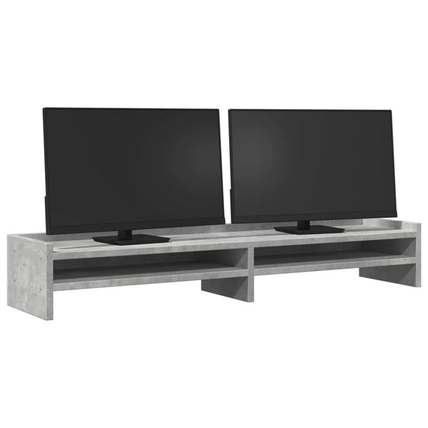 Monitorständer Betongrau 100 cm