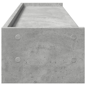 Monitorständer Betongrau 100 cm