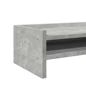Monitorständer Betongrau 100 cm