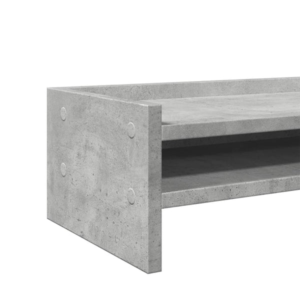 Monitorständer Betongrau 100 cm