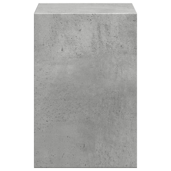 Monitorständer Betongrau mit Organizer
