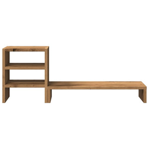 Monitorständer Artisan Eiche mit Organizer