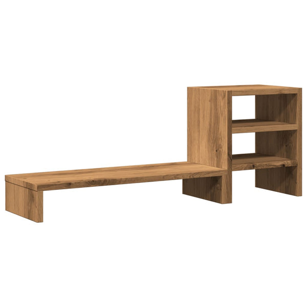 Monitorständer Artisan Eiche mit Organizer