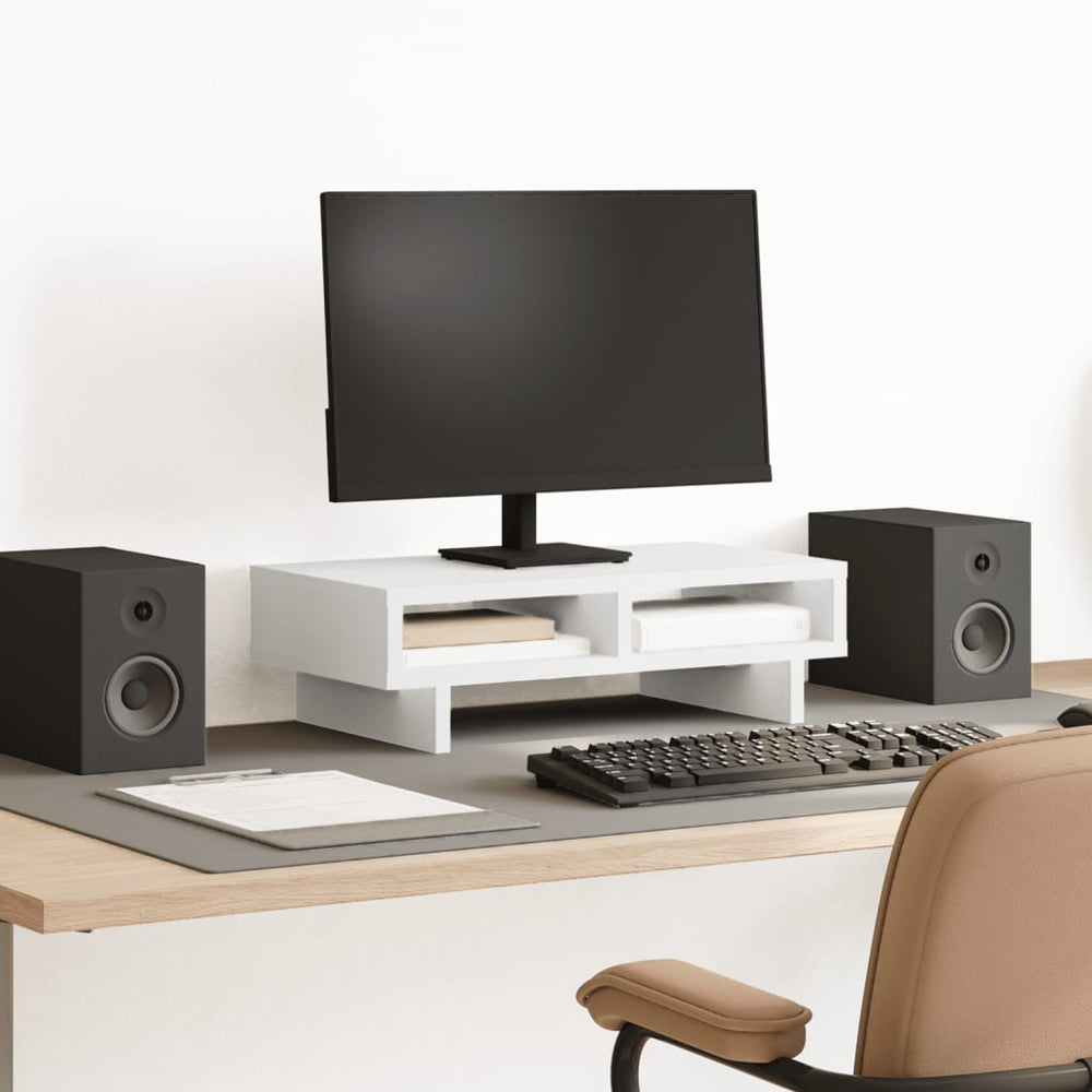 Monitorständer Weiß 50 cm