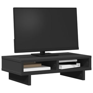 Monitorständer Schwarz 50x27 cm
