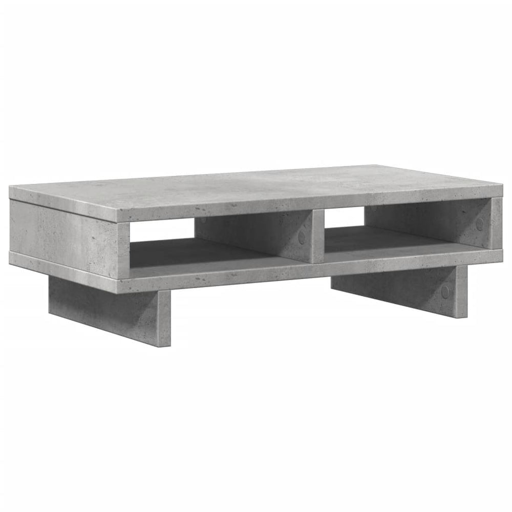 Monitorständer Betongrau 50x27 cm