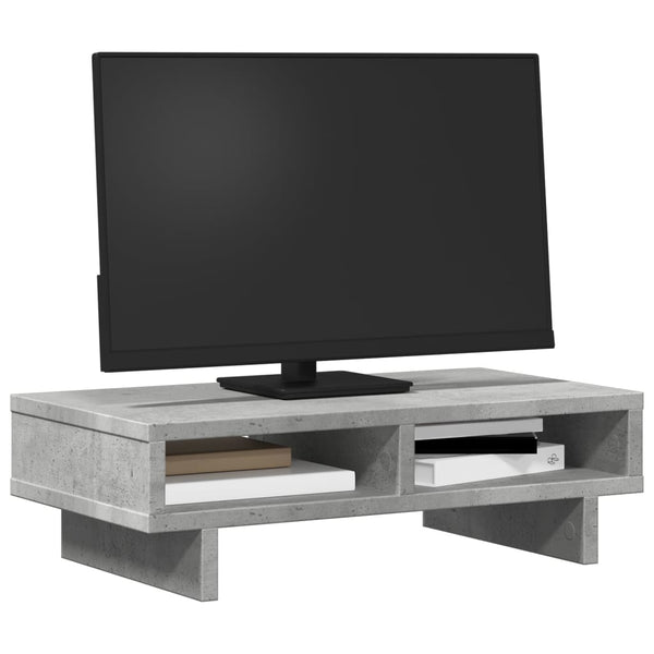 Monitorständer Betongrau 50x27 cm