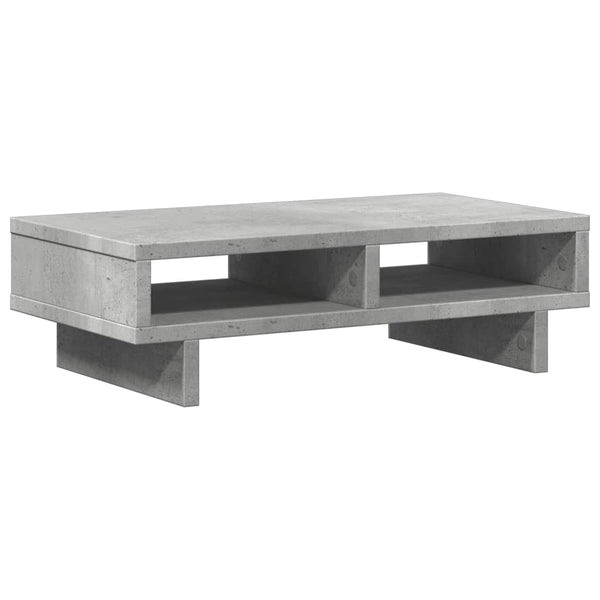 Monitorständer Betongrau 50x27 cm