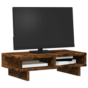 Monitorständer Räuchereiche 50 cm