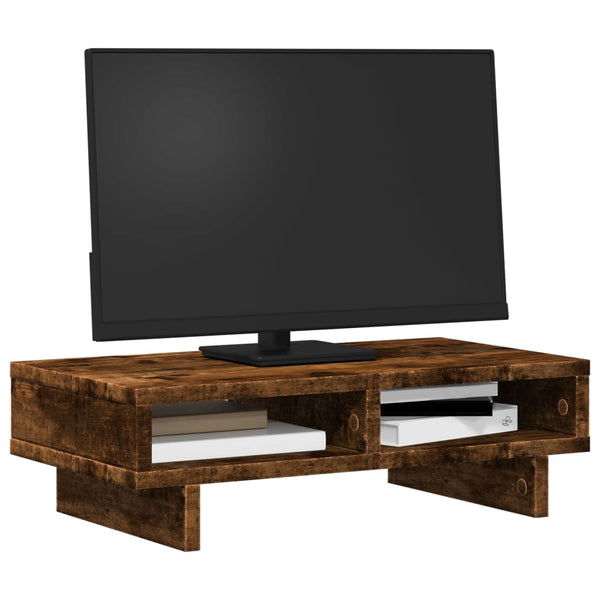 Monitorständer Räuchereiche 50 cm
