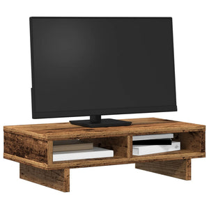 Monitorständer Altholz-Optik 50 cm