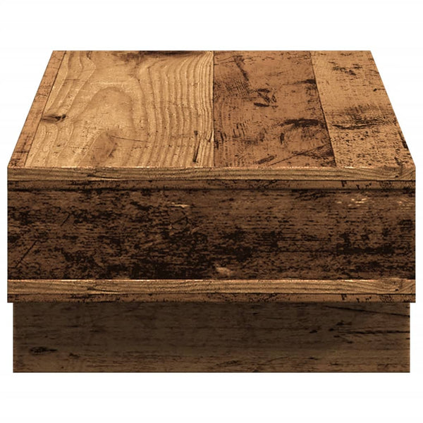 Monitorständer Altholz-Optik 50 cm