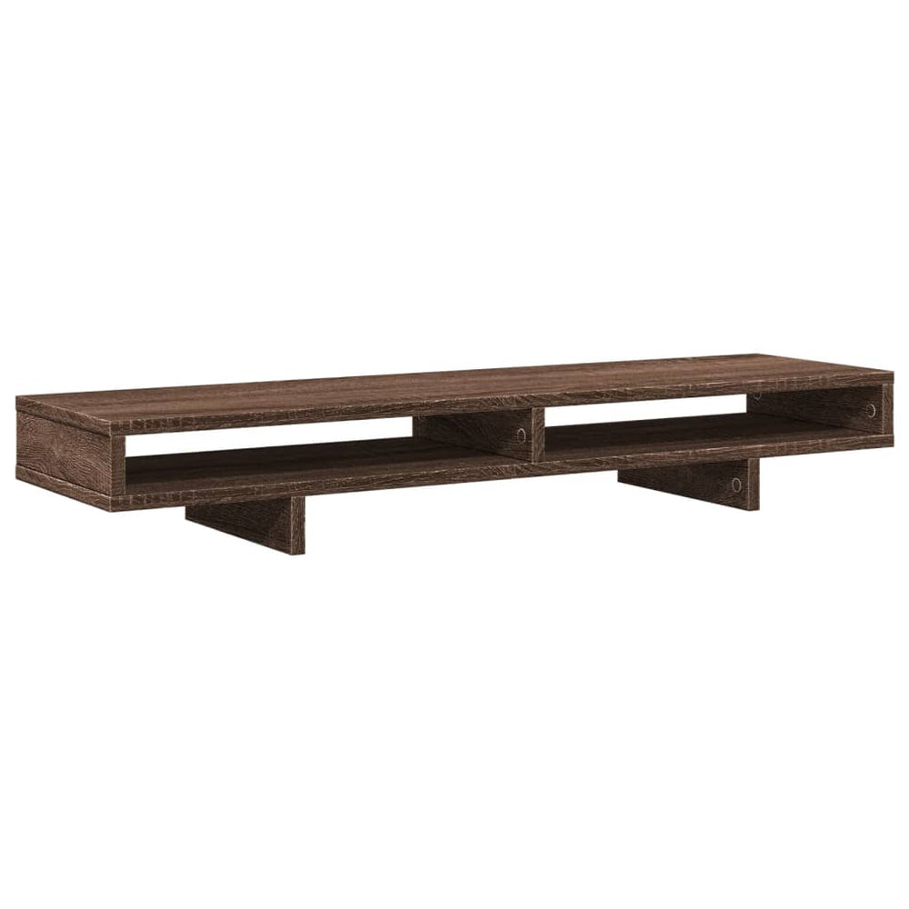 Monitorständer Braun Eichenoptik 100 cm