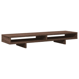 Monitorständer Braun Eichenoptik 100 cm