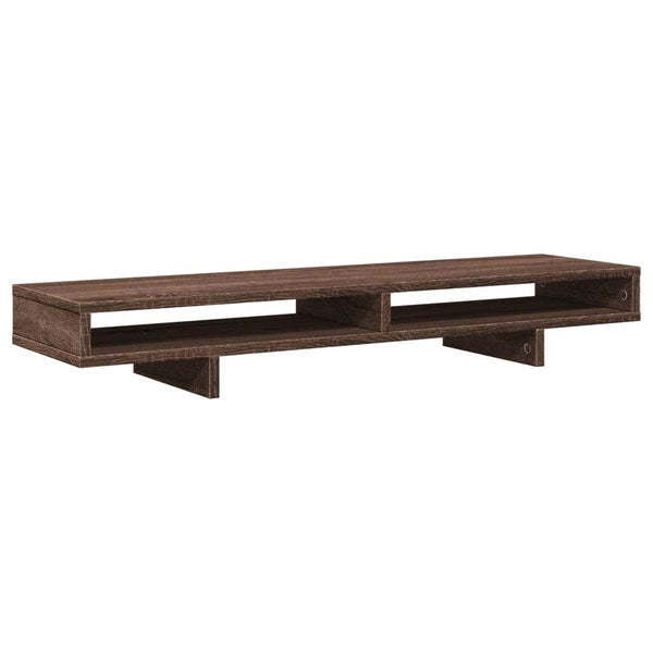 Monitorständer Braun Eichenoptik 100 cm