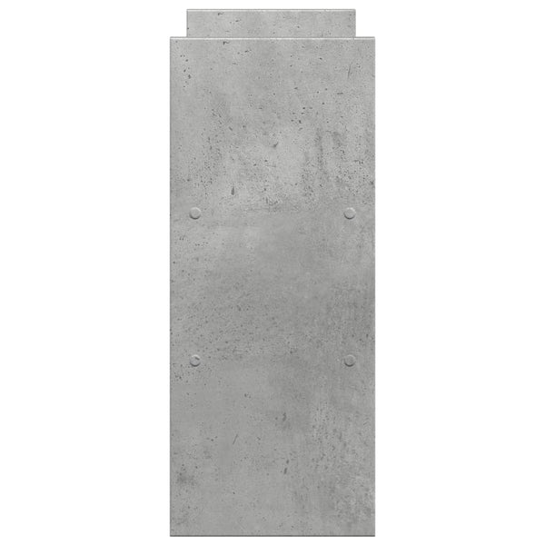 Verstellbarer Schreibtisch-Organizer Betongrau