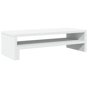 Monitorständer Weiß 54 cm Schreibtisch Organizer