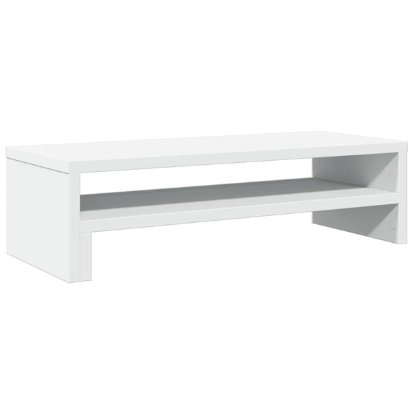 Monitorständer Weiß 54 cm Schreibtisch Organizer