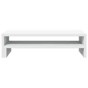 Monitorständer Weiß 54 cm Schreibtisch Organizer