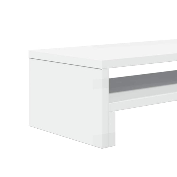 Monitorständer Weiß 54 cm Schreibtisch Organizer